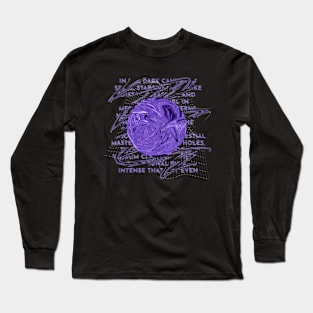 Galactic Nebula Swirl Long Sleeve T-Shirt